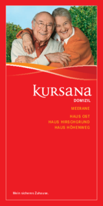 Flyer Kursana Domizil Meerane - Haus Hirschgrund