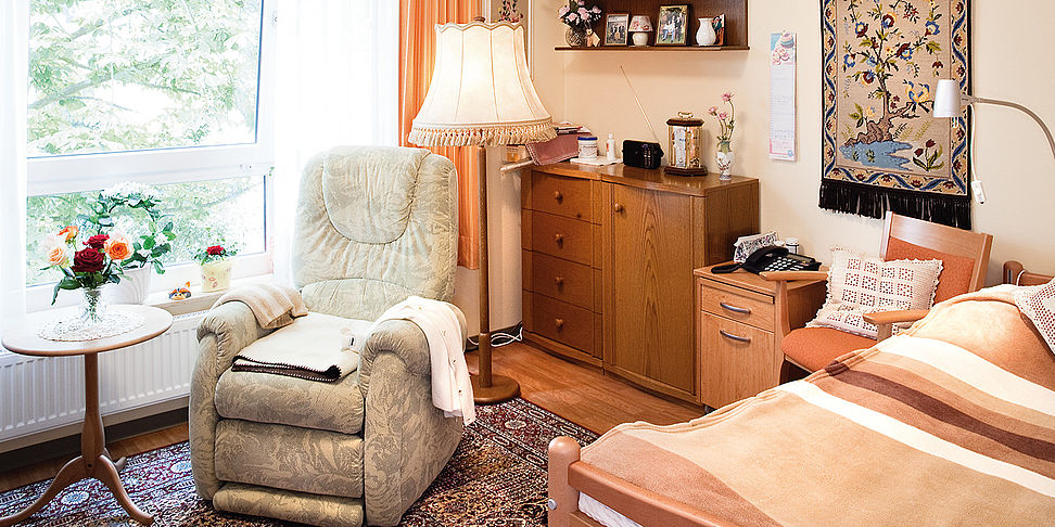 Pflegeheim Guetersloh - Ihr schönes Zimmer im neuen Zuhause