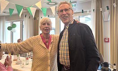 Frisch gekürtes Königspaar: Reinhold König und Marianne Müller. 