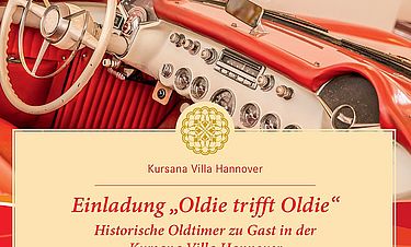 „Oldie trifft Oldie“: Unter diesem Motto lädt die Kursana Villa Hannover zu einer Fahrzeugschau mit historischen Automobilen ein.