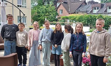 Der „Soziale Tag“ in der Kursana Villa Reinbek kam bei den Schülerinnen und Schülern gut an. 