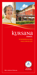 Flyer Kursana Domizil Schrobenhausen
