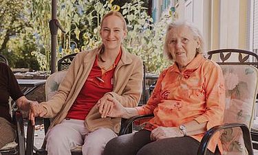 Für die Bewohner da zu sein, ist Monique Buders wichtigster Antrieb 