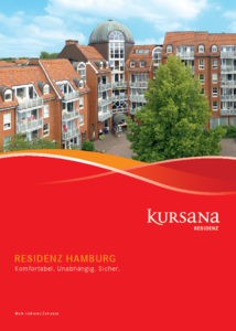Kursana Residenz Broschüre Beispiel Hamburg