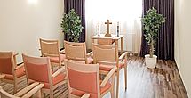 Einen Ort der Besinnung findet man im Andachtsraum des Altenheims Barsinghausen