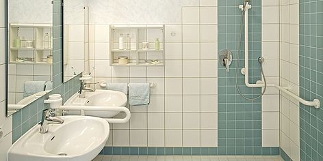 Ein eigenes Bad im Pflegeheim Kaiserslautern