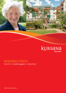 Kursana Residenz Broschüre Fürth