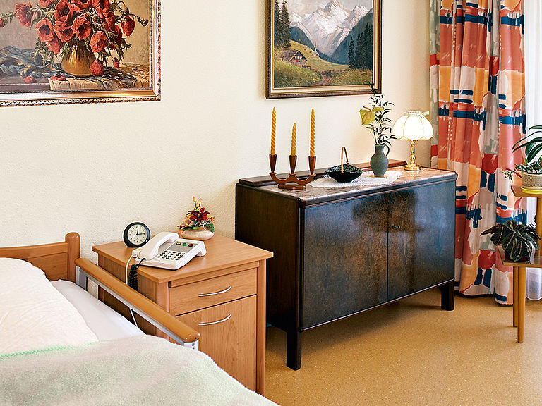 Pflegeheim Pullach - Ihr schönes Zimmer im neuen Zuhause