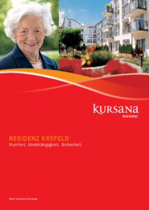 Kursana Residenz Broschüre Krefeld