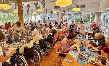 Zünftig ging es beim Oktoberfest in Hösbach zu.