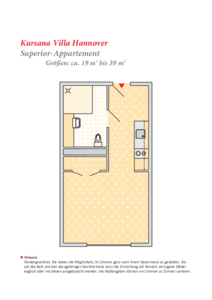 Superior-Appartement ca. 19-39 qm