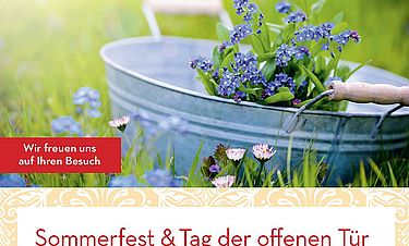 Das Kursana Domizil lädt zu einem Sommerfest mit einem Tag der offenen Tür ein.