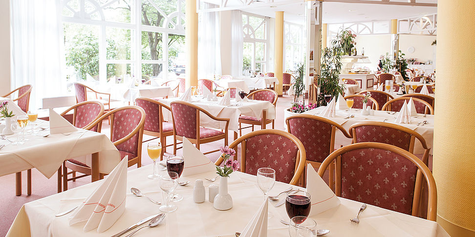 Das einladende Restaurant im betreuten Wohnen Hamburg