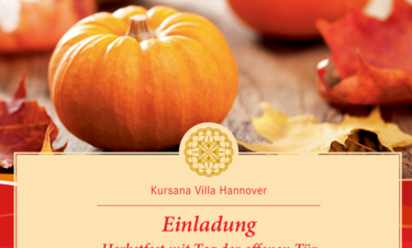 Die Kursana Villa Hannover lädt für Freitag, 18. September 2026, zu einem Herbstfest mit Hausführungen ein.
