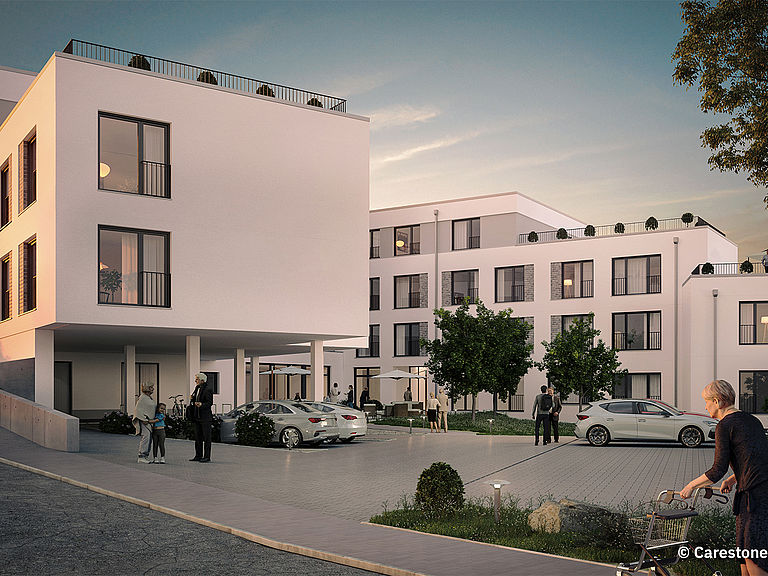 Das zukünftige Kursana Domizil Salzgitter Foto: Carestone Group GmbH