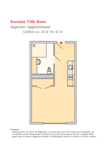 Superior-Appartement ca. 22-42 qm