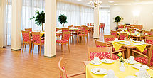 Einladende und stilvolle Restaurant im Pflegeheim Seligenstadt