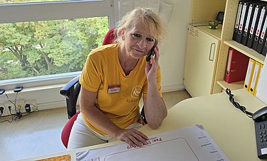 Wohnbereichsleiterin Jaqueline Stein ist gerontopsychiatrische Fachkraft 