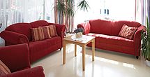 Gemuetliche Sitzecken zum Ausruhen im Pflegeheim Eisenhuettenstadt