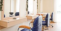 Das betreute Wohnen in Leinfelden-Echterdingen verfügt über einen hauseigenen Friseursalon.