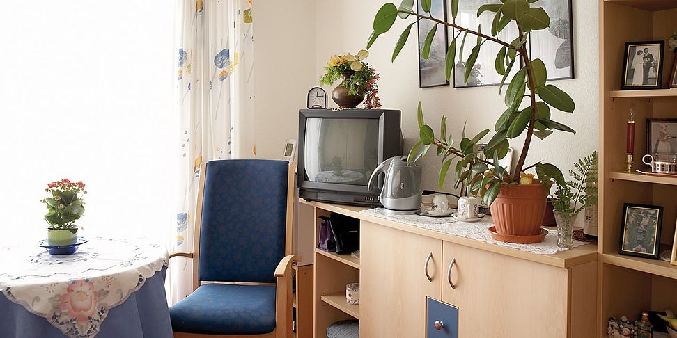 Pflegeheim Wolfen - Ihr schönes Zimmer im neuen Zuhause